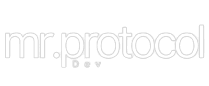 Mrprotocoll portfolio logo